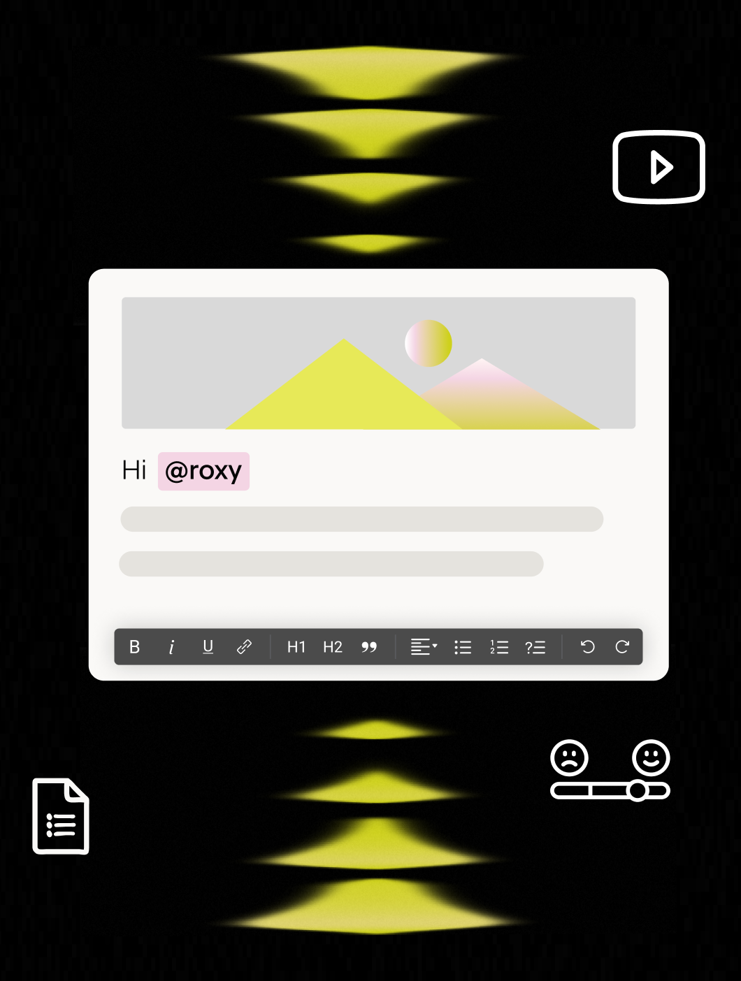 Beautiful, interactive, communications