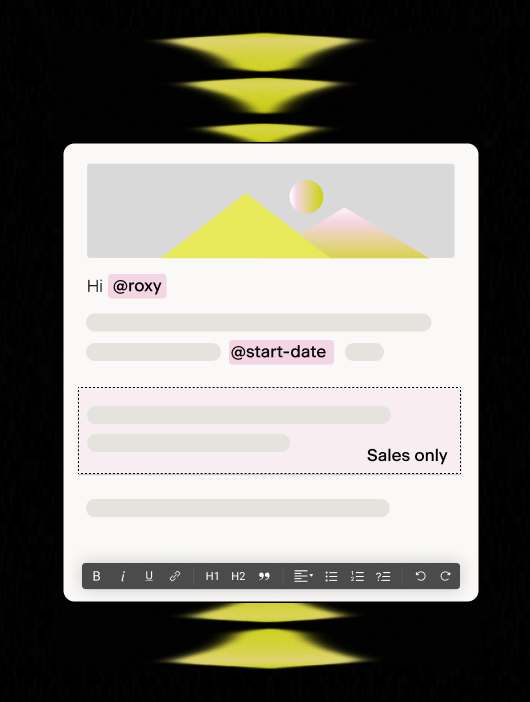 Personalize every message